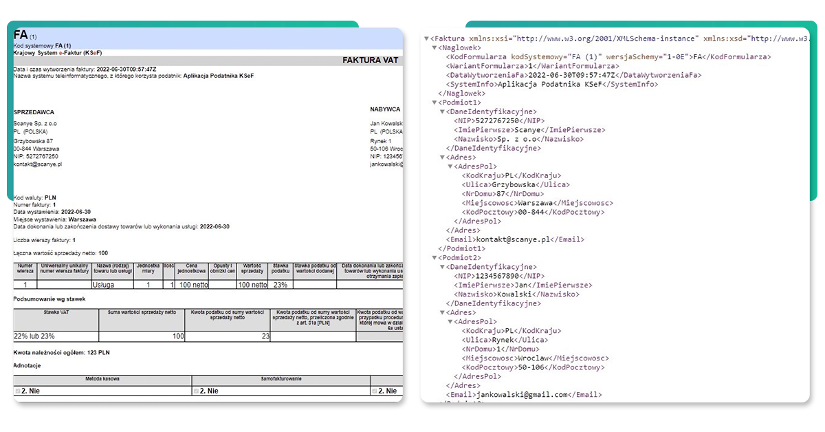 Faktura ustrukturyzowana w KSeF jak wystawić Blog