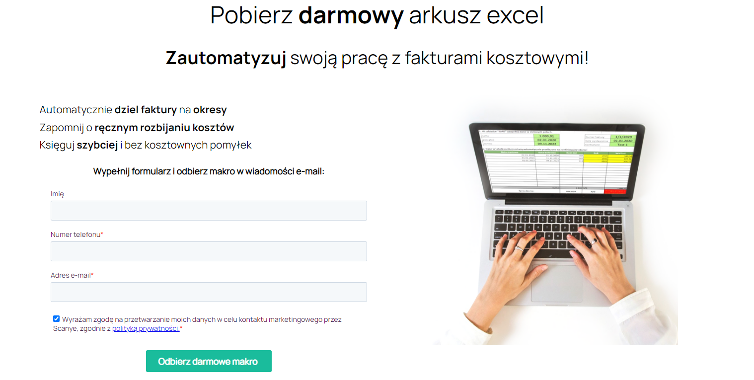hity 2021 darmowe makro do dzielenia kosztów