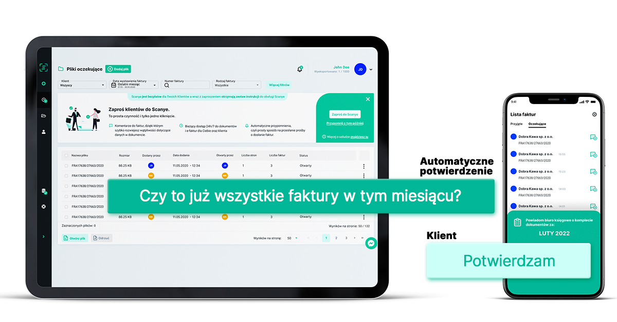 sprawniejsze księgowanie, mniejsze nadgodziny