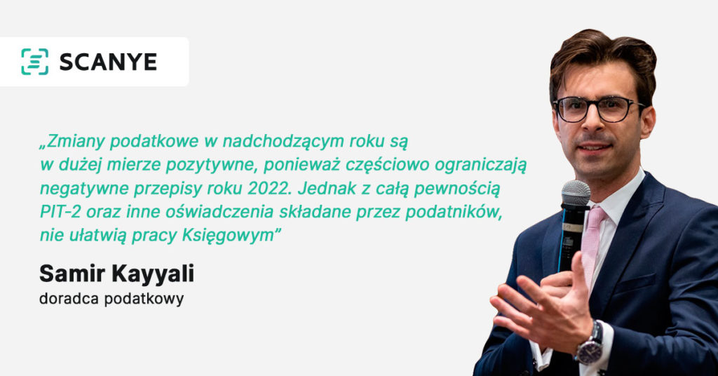 zmiany podatkowe 2023 Samir Kayyali